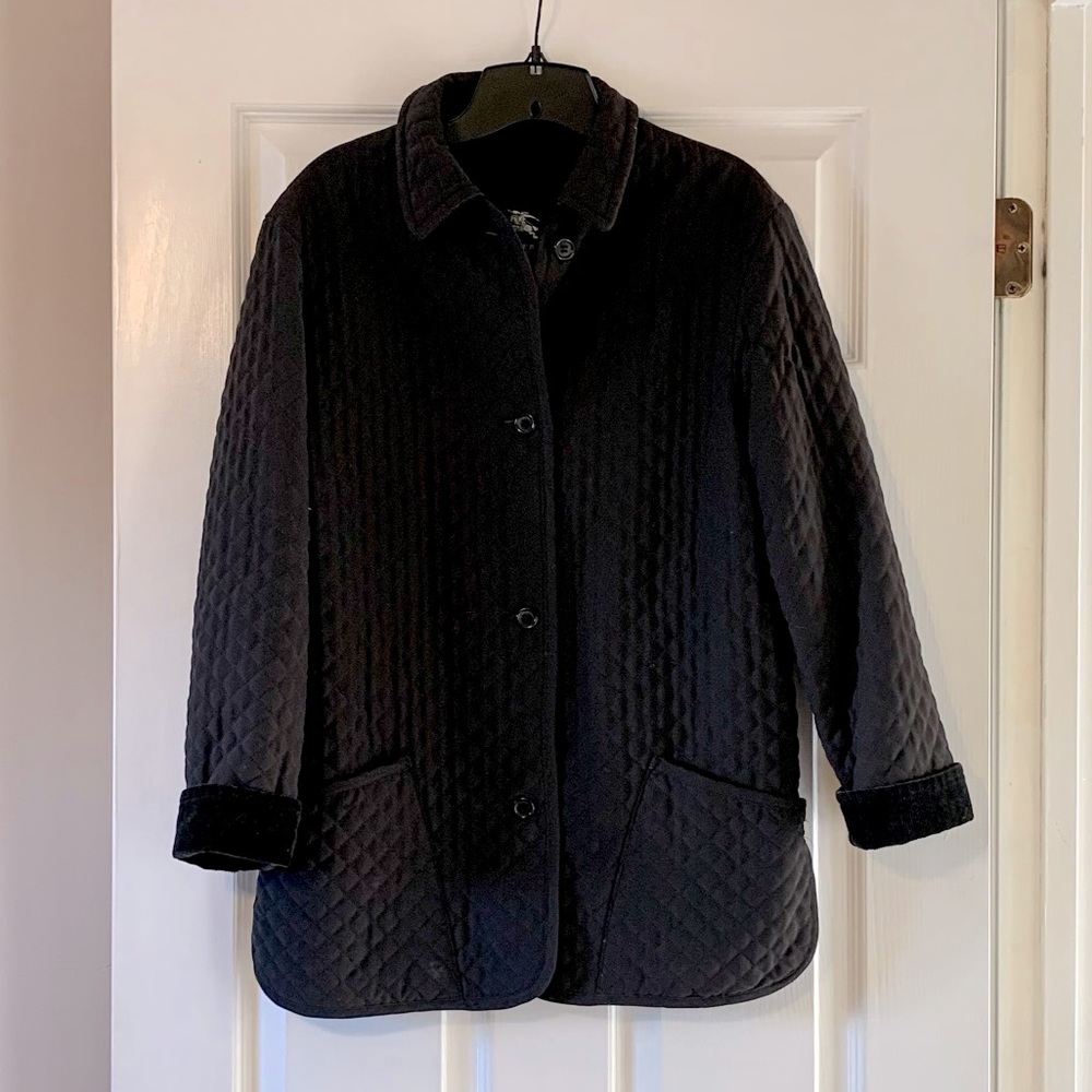 Classic Quilted Barn Riding Coat Vintage Small XS